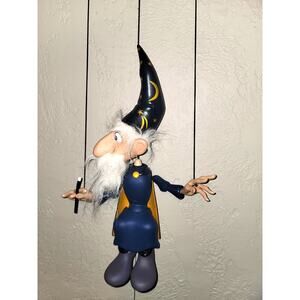 Bozart Marionette Darwin the Wizard Artist by Daniel Oates 1998